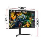 Dimensiones del Monitor LG UltraFine™ 4K HDR 